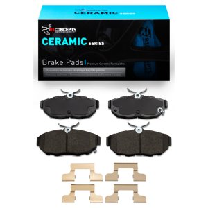 Ford Mustang Brake Pads - Rear - R1 Concepts - Ceramic - `05-`14